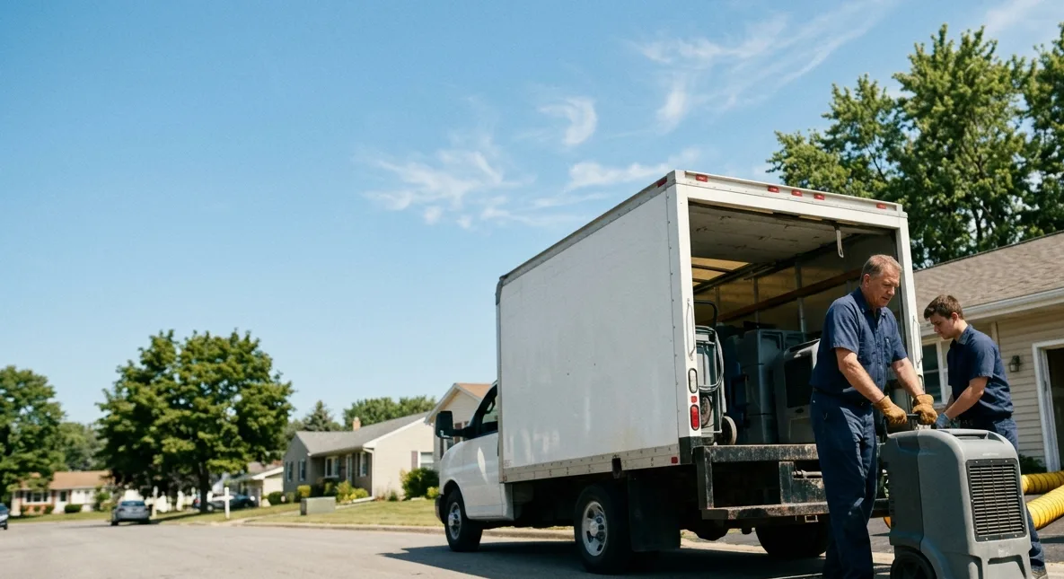 Water Damage Cleanup in Schererville, IN near me